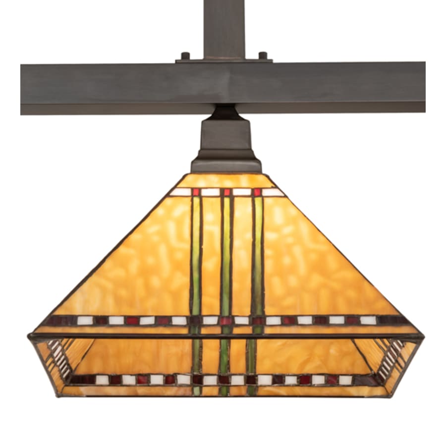 Meyda Tiffany 3 Light 62" Wide Linear Pendant