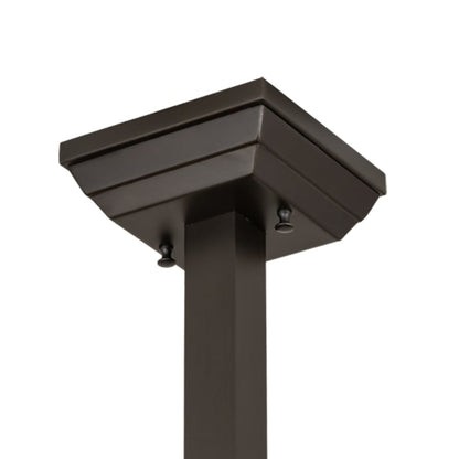 Meyda Tiffany 3 Light 62" Wide Linear Pendant