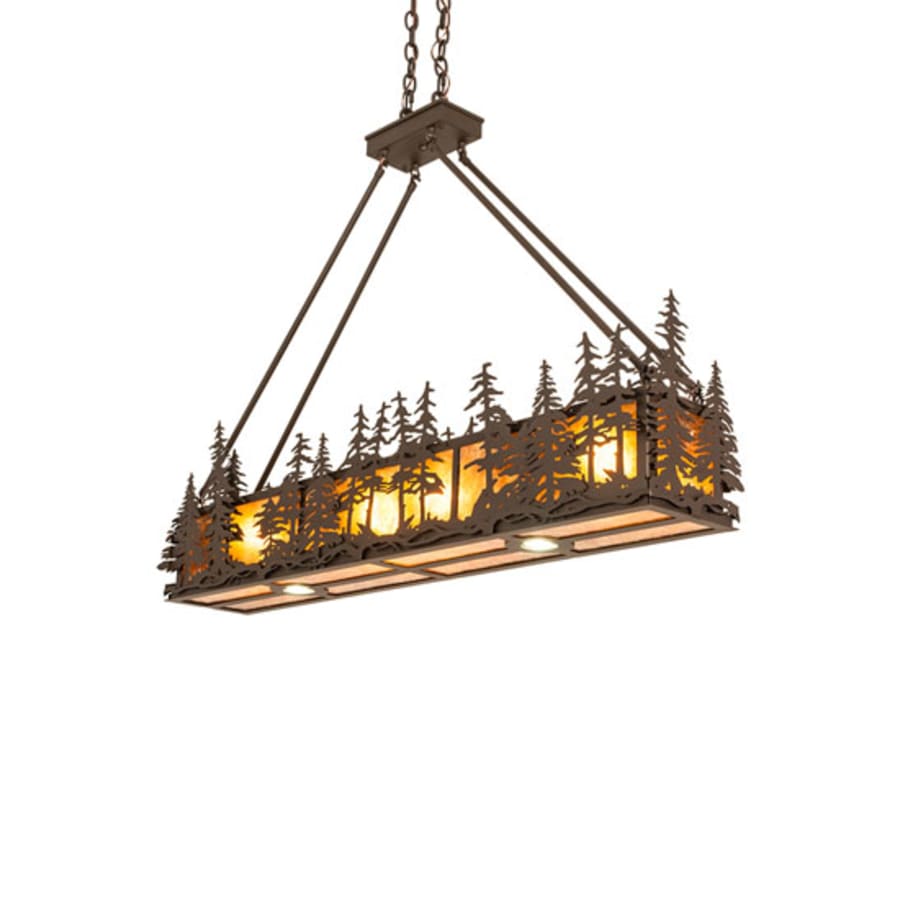 Meyda Tiffany 4 Light 9" Wide Billiard Mini Pendant