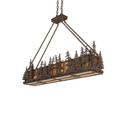 Meyda Tiffany 4 Light 9" Wide Billiard Mini Pendant