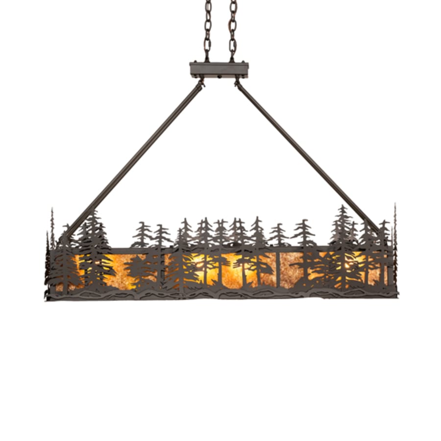Meyda Tiffany 4 Light 9" Wide Billiard Mini Pendant