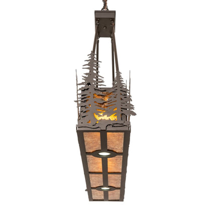 Meyda Tiffany 4 Light 9" Wide Billiard Mini Pendant