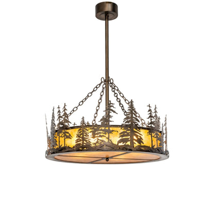 Meyda Tiffany 4 Light 36" Wide Pendant