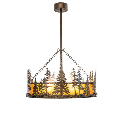 Meyda Tiffany 4 Light 36" Wide Pendant