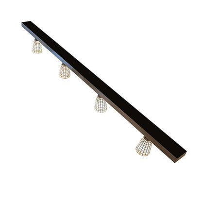 Meyda Tiffany 3 Light 98" Wide Linear Pendant