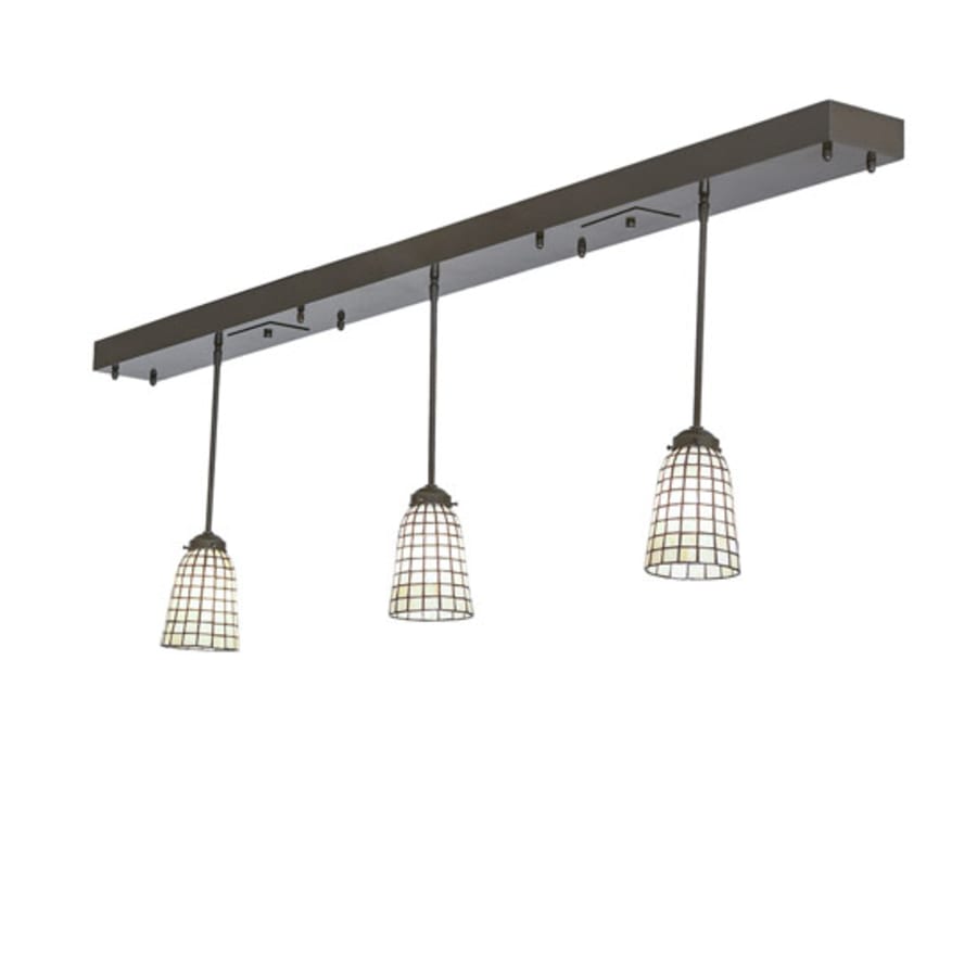 Meyda Tiffany 3 Light 72" Wide Linear Pendant