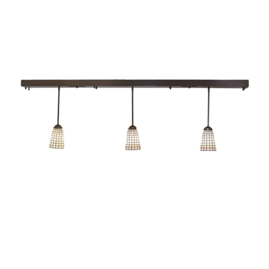 Meyda Tiffany 3 Light 72" Wide Linear Pendant