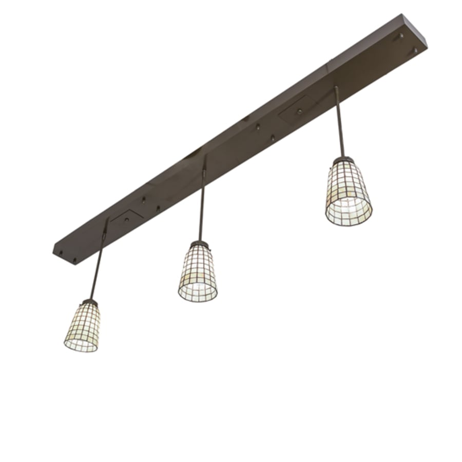 Meyda Tiffany 3 Light 72" Wide Linear Pendant