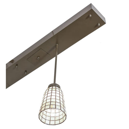 Meyda Tiffany 3 Light 72" Wide Linear Pendant