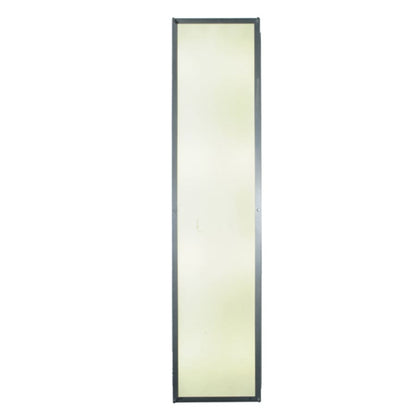 Meyda Tiffany Lumina 8 Light 72" Wide Flush Mount Ceiling Fixture - Sparkle Silver Finish - Medium Bulb Base