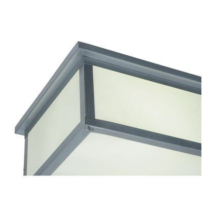 Meyda Tiffany Lumina 8 Light 72" Wide Flush Mount Ceiling Fixture - Sparkle Silver Finish - Medium Bulb Base