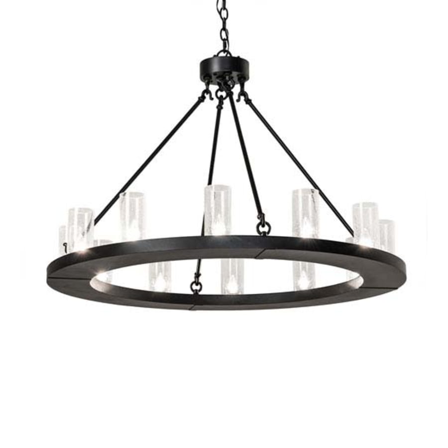 Meyda Tiffany Loxley 12 Light 42" Wide Ring Chandelier