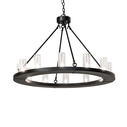 Meyda Tiffany Loxley 12 Light 42" Wide Ring Chandelier