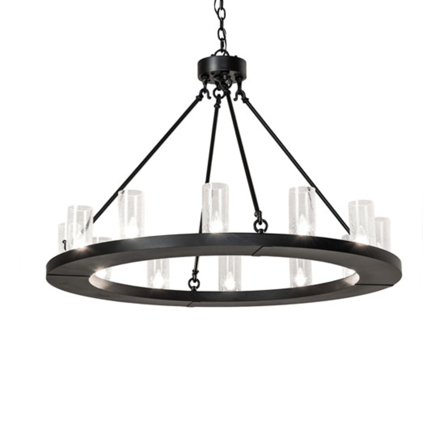 Meyda Tiffany Loxley 12 Light 42" Wide Ring Chandelier
