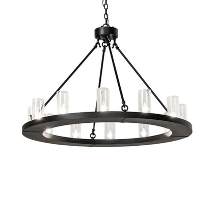 Meyda Tiffany Loxley 12 Light 42" Wide Ring Chandelier