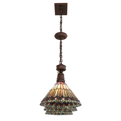 Meyda Tiffany 3 Light 45" Wide Linear Pendant