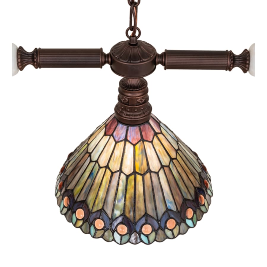 Meyda Tiffany 3 Light 45" Wide Linear Pendant
