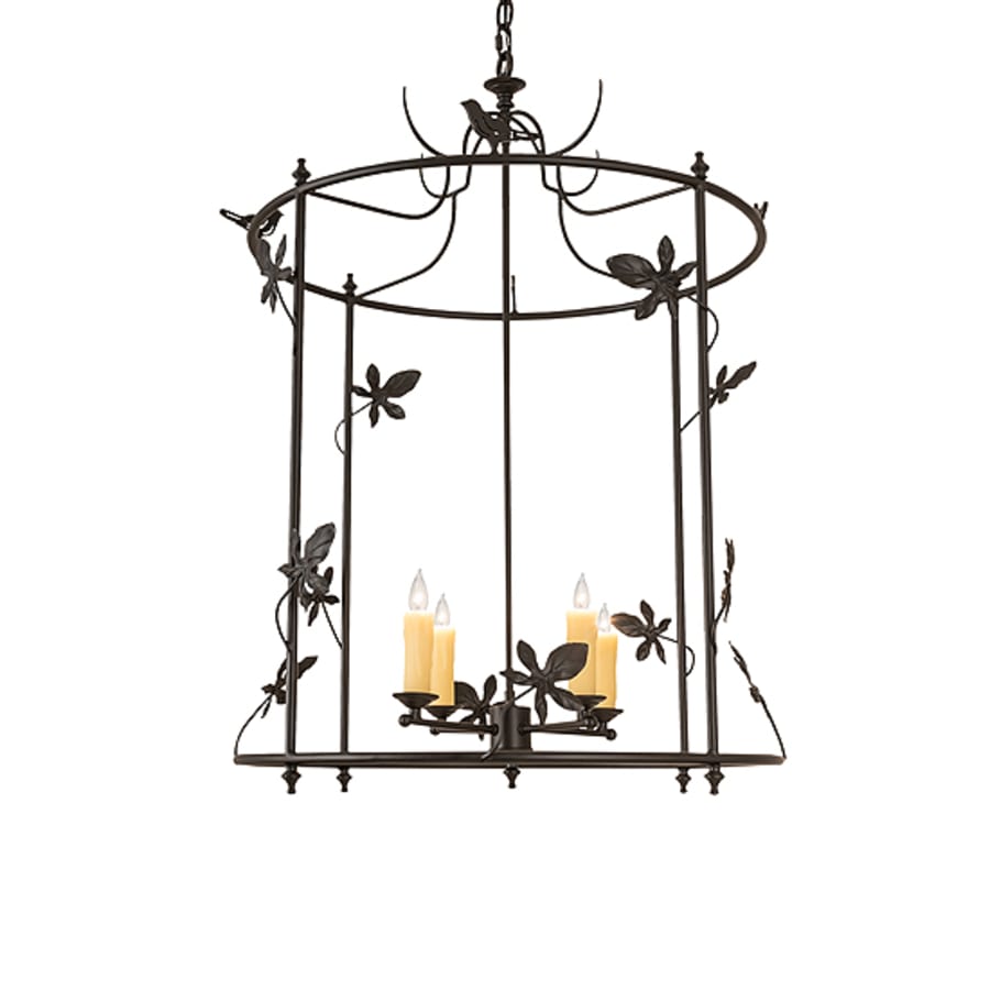 Meyda Tiffany 4 Light 25" Wide Taper Candle Pendant