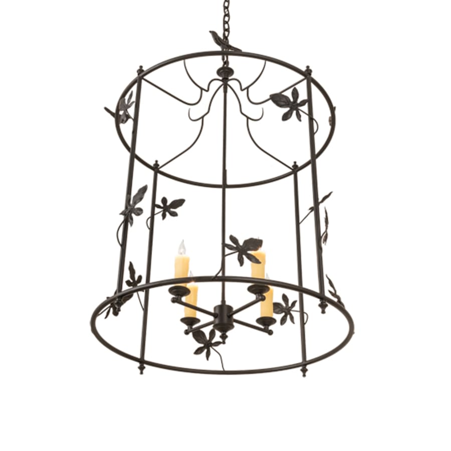 Meyda Tiffany 4 Light 25" Wide Taper Candle Pendant