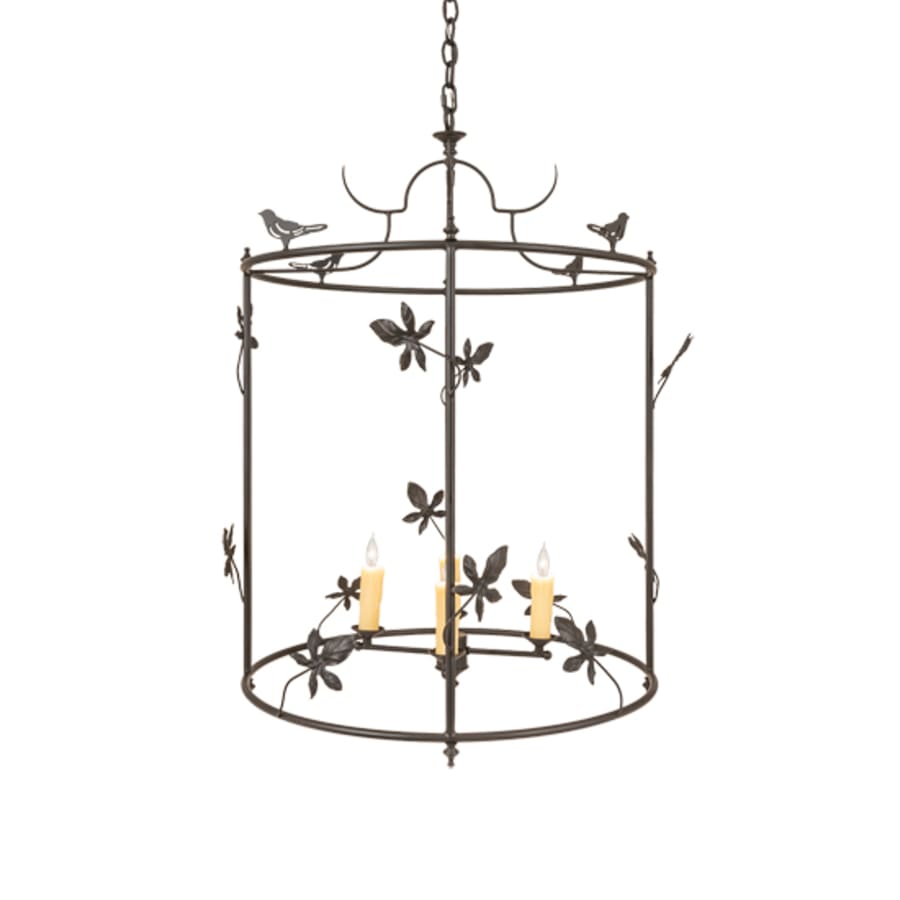Meyda Tiffany 4 Light 25" Wide Taper Candle Pendant