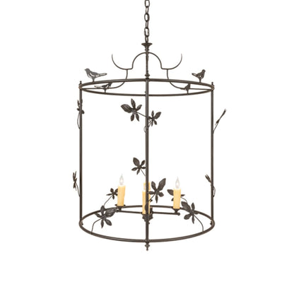Meyda Tiffany 4 Light 25" Wide Taper Candle Pendant
