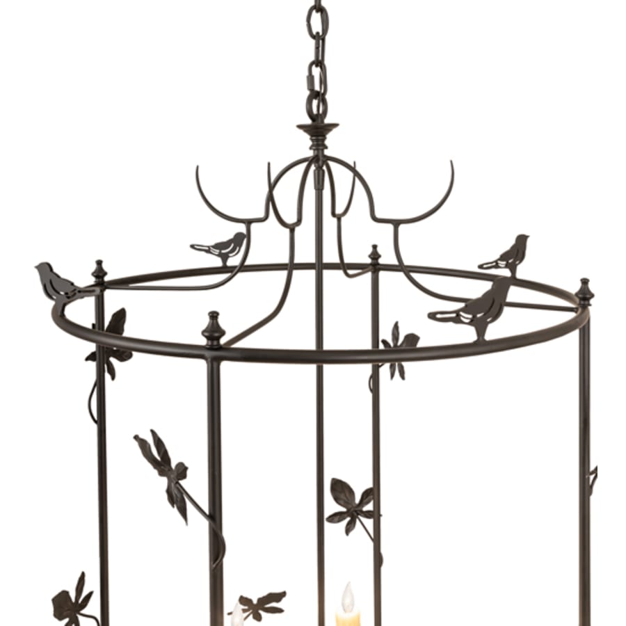 Meyda Tiffany 4 Light 25" Wide Taper Candle Pendant