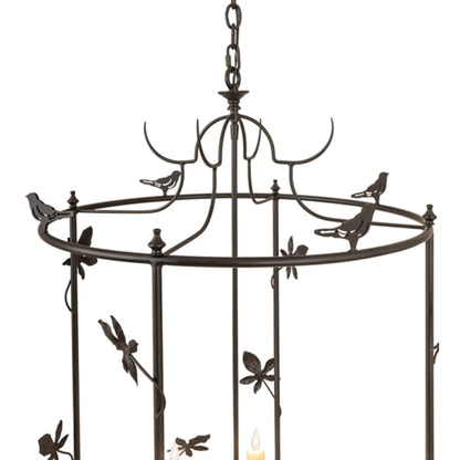 Meyda Tiffany 4 Light 25" Wide Taper Candle Pendant