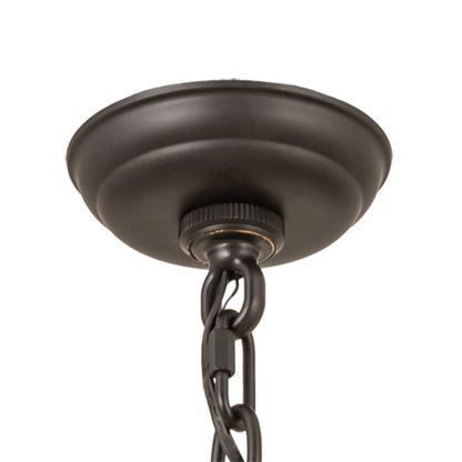 Meyda Tiffany 4 Light 25" Wide Taper Candle Pendant