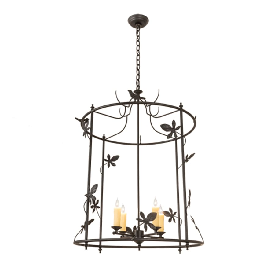 Meyda Tiffany 4 Light 25" Wide Taper Candle Pendant