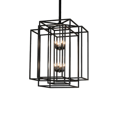 Meyda Tiffany 8 Light 43" Wide Taper Candle Pendant