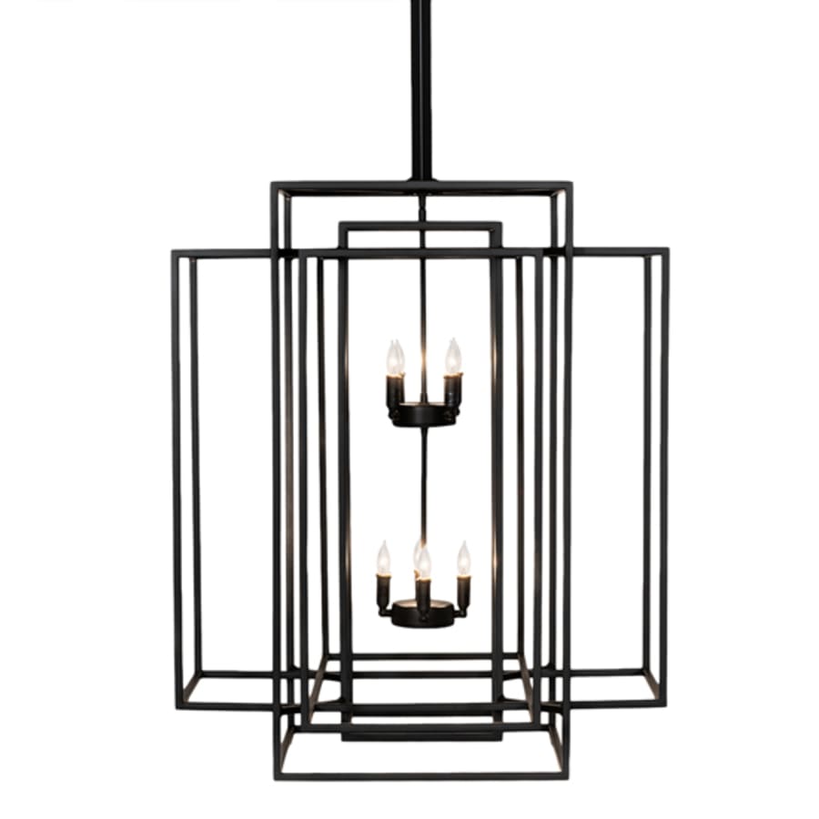 Meyda Tiffany 8 Light 43" Wide Taper Candle Pendant