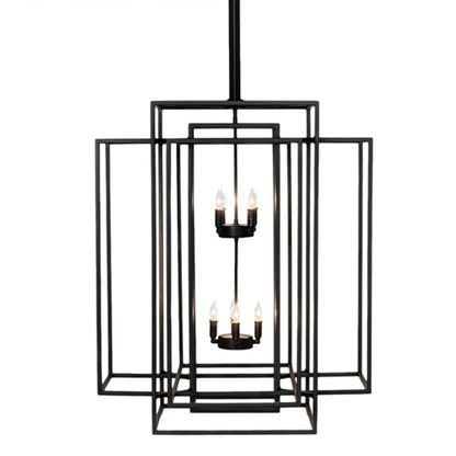 Meyda Tiffany 8 Light 43" Wide Taper Candle Pendant