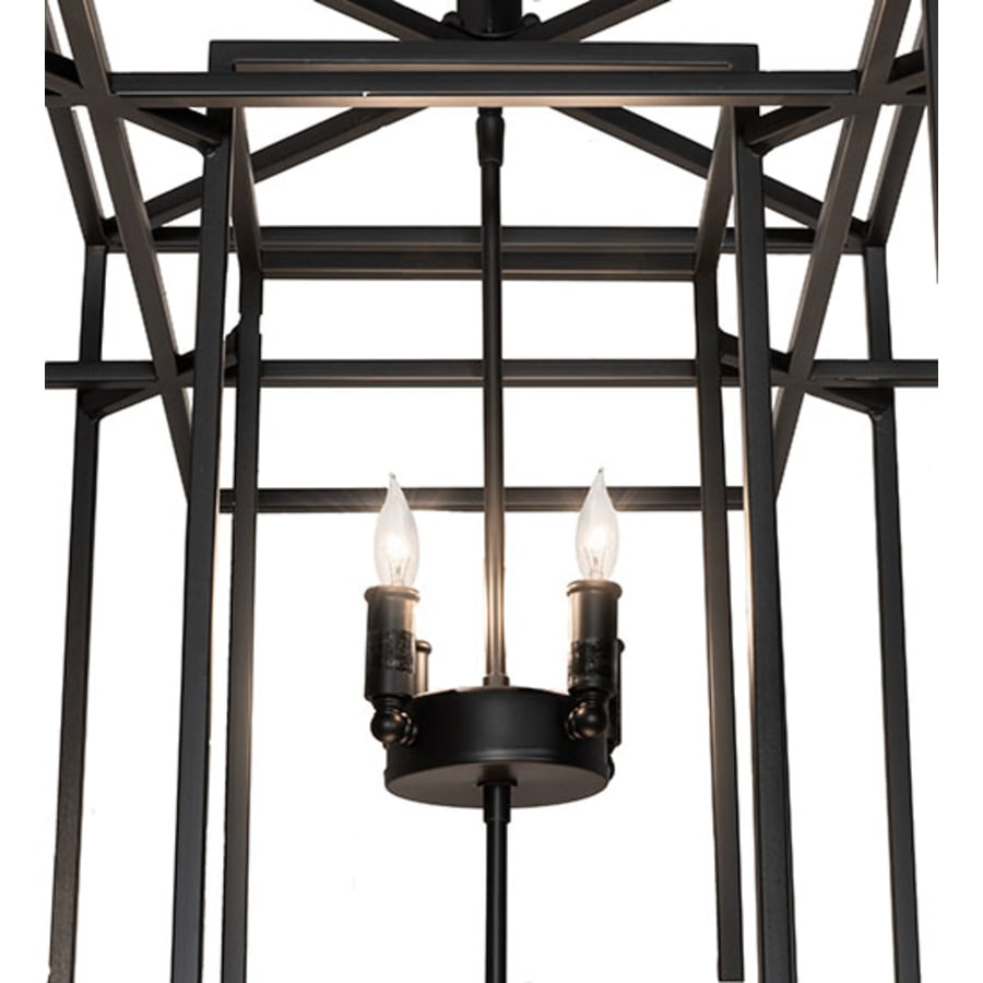 Meyda Tiffany 8 Light 43" Wide Taper Candle Pendant