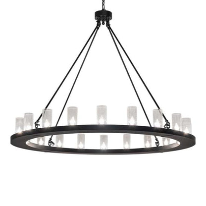 Meyda Tiffany Loxley 20 Light 60" Wide Ring Chandelier
