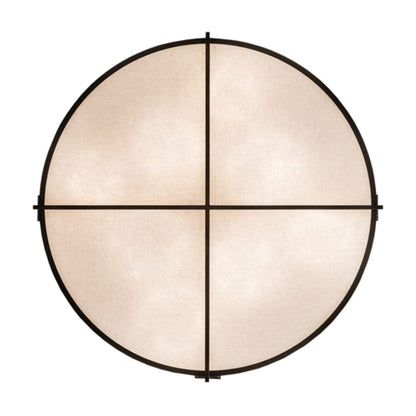 Meyda Tiffany Cilindro Structure 8 Light 60" Wide Semi-Flush Drum Ceiling Fixture