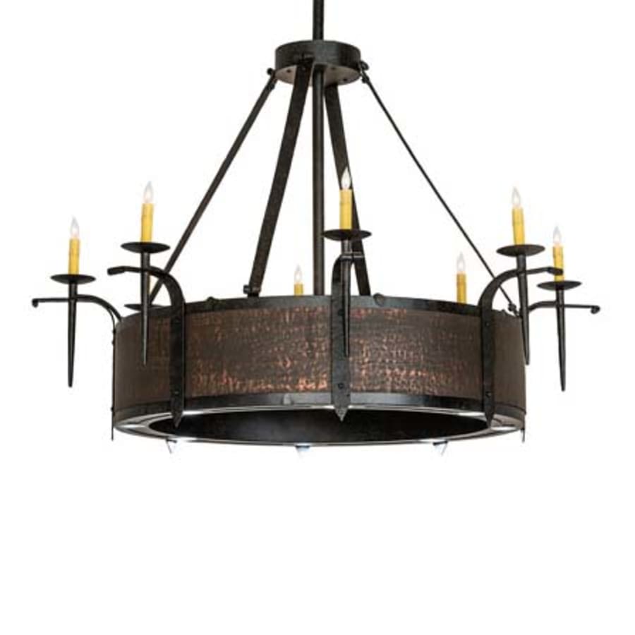 Meyda Tiffany Costello 8 Light 52" Wide Taper Candle Style Chandelier