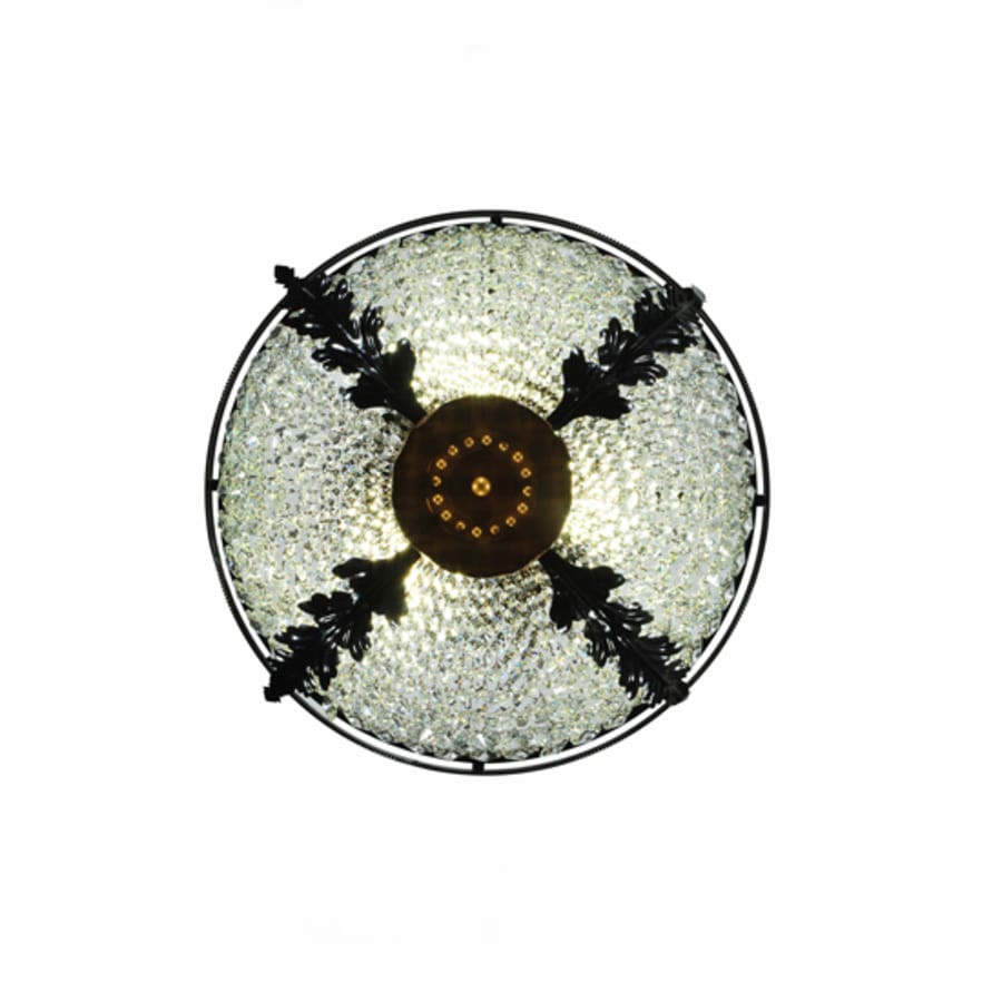 Meyda Tiffany Chrisanne 3 Light 24" Wide Semi-Flush Bowl Ceiling Fixture