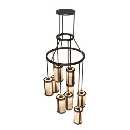 Meyda Tiffany Cartier 9 Light 30" Wide Ring Chandelier