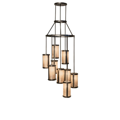 Meyda Tiffany Cartier 9 Light 30" Wide Ring Chandelier