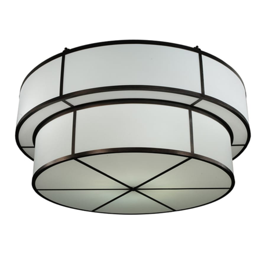 Meyda Tiffany Jayne 12 Light 72" Wide Semi-Flush Ceiling Fixture
