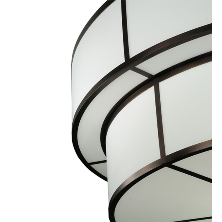 Meyda Tiffany Jayne 12 Light 72" Wide Semi-Flush Ceiling Fixture