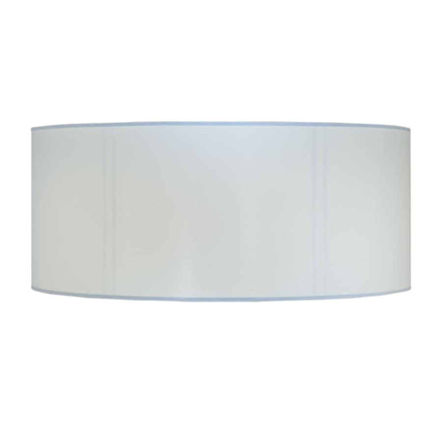 Meyda Tiffany Cilindro 6 Light 60" Wide Flush Mount Drum Ceiling Fixture - Nickel Finish - Medium Bulb Base