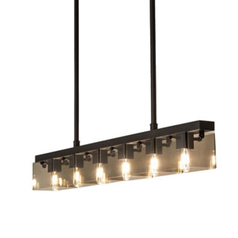 Meyda Tiffany 6 Light 59" Wide Linear Pendant
