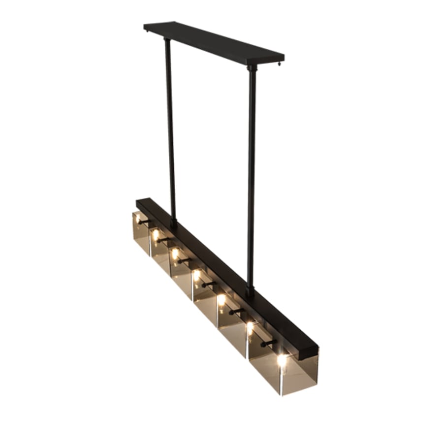 Meyda Tiffany 6 Light 59" Wide Linear Pendant