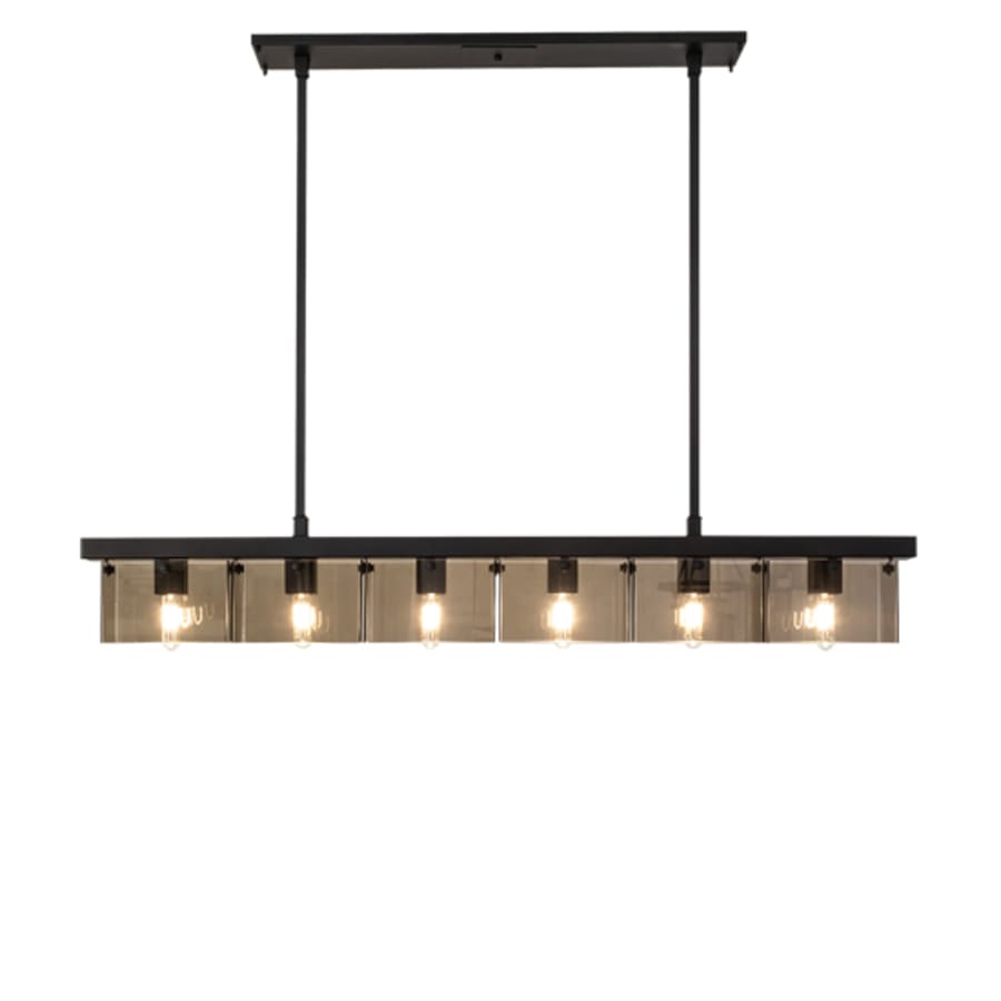 Meyda Tiffany 6 Light 59" Wide Linear Pendant