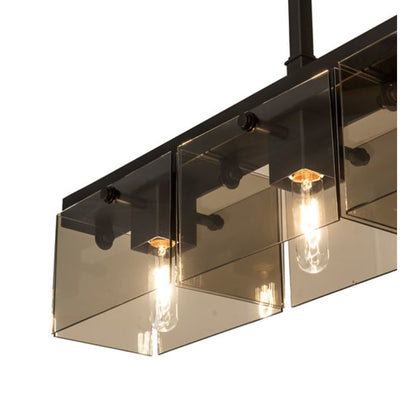 Meyda Tiffany 6 Light 59" Wide Linear Pendant