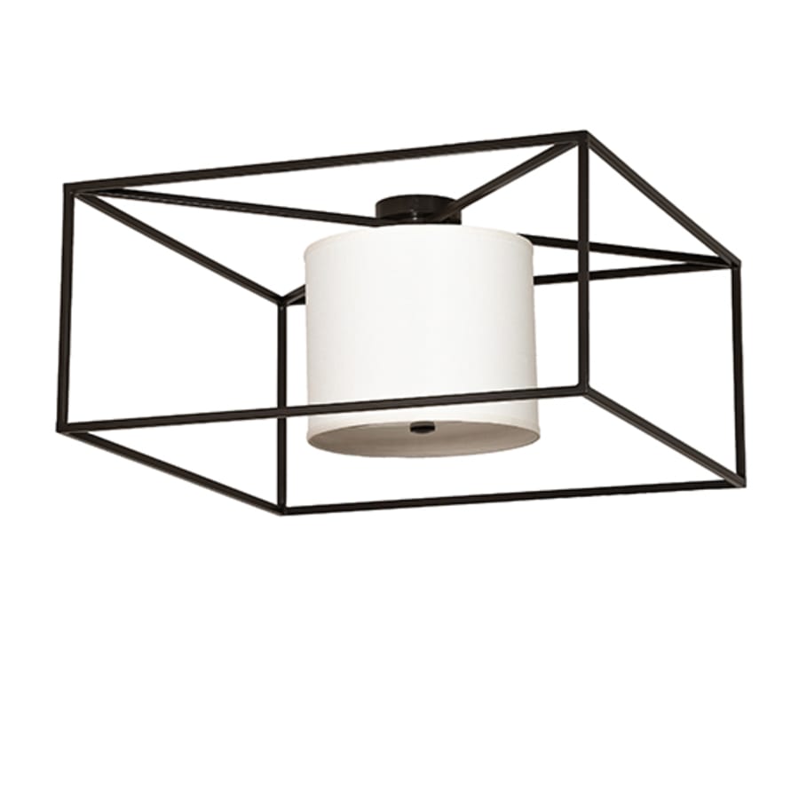 Meyda Tiffany Kitzi 2 Light 43" Wide Semi-Flush Square Ceiling Fixture