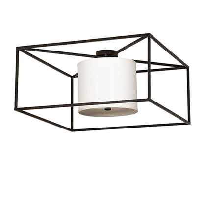 Meyda Tiffany Kitzi 2 Light 43" Wide Semi-Flush Square Ceiling Fixture
