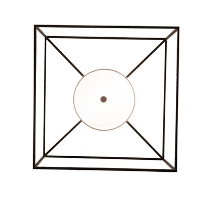 Meyda Tiffany Kitzi 2 Light 43" Wide Semi-Flush Square Ceiling Fixture
