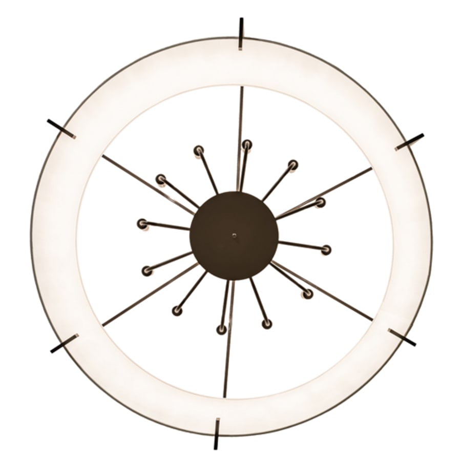 Meyda Tiffany Cilindro Structure 12 Light 40" Wide Semi-Flush Drum Ceiling Fixture
